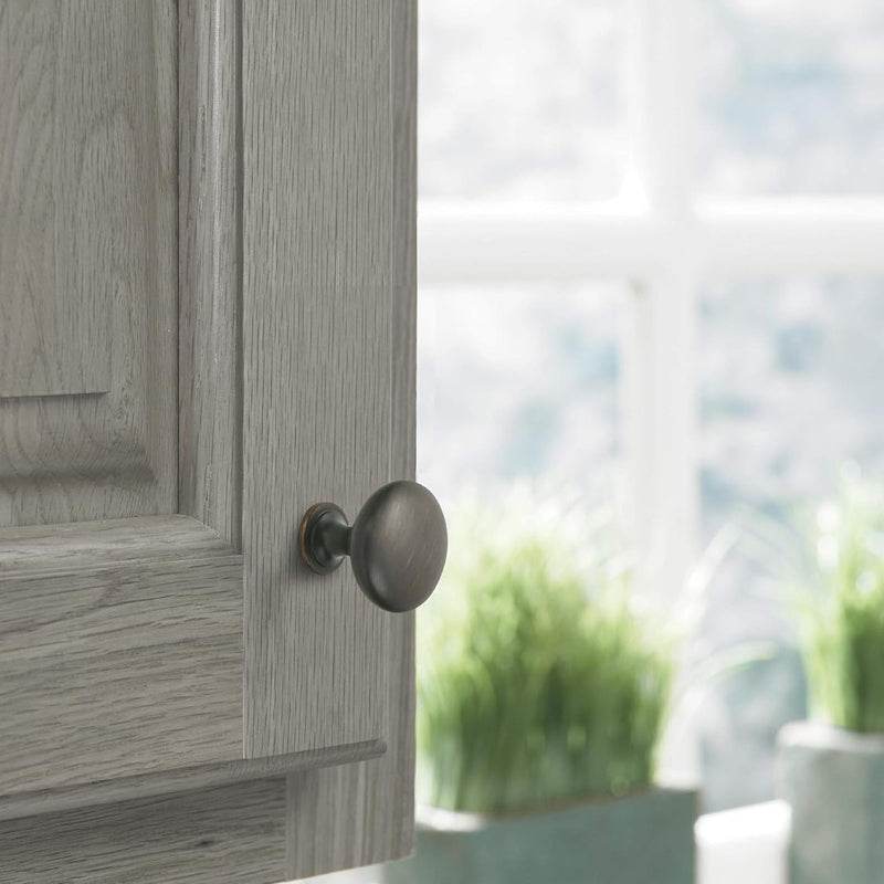 Ravinte | Cabinet Knob | Polished Chrome | 1-1/4 inch 32 mm| Drawer Knob | Cabinet Hardware
