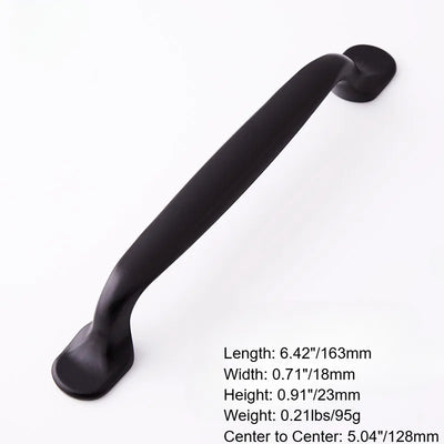 Ravinte Black Metal Cabinet Pull Handles | Modern Style | Drawer Pull