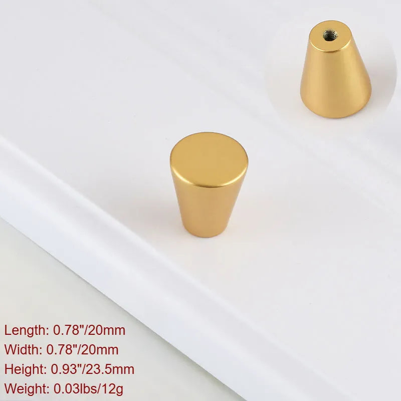 Ravinte Modern Gold Kitchen Wardrobe Cabinet Handles