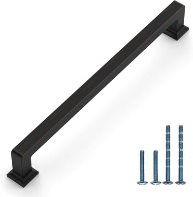 Ravinte Matte Black Cabinet Handles Pulls Kitchen Cabinet Drawer Handles