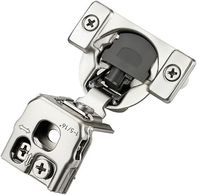 Ravinte Satin Nickel Cabinet Hinges for Kitchen Hinges Hidden Hinges Stainless Steel Concealed Hinge Self Closing
