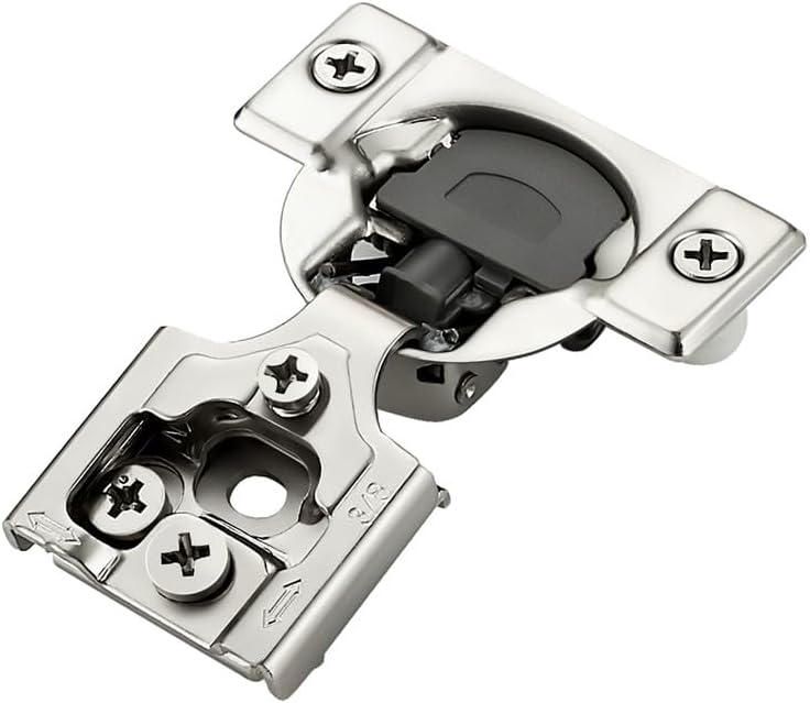 Ravinte Satin Nickel Cabinet Hinges for Kitchen Hinges Hidden Hinges Stainless Steel Concealed Hinge Self Closing