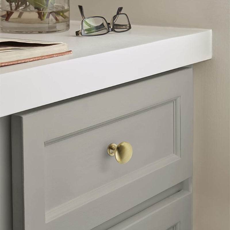 Ravinte | Cabinet Knob | Polished Chrome | 1-1/4 inch 32 mm| Drawer Knob | Cabinet Hardware