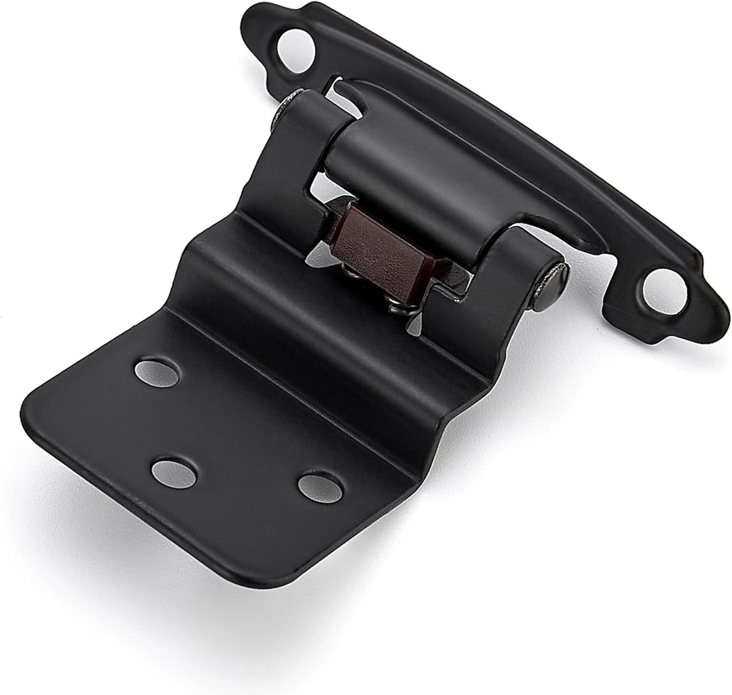 Ravinte Cabinet Door Hinges Kitchen Black Semi-Concealed Hardware