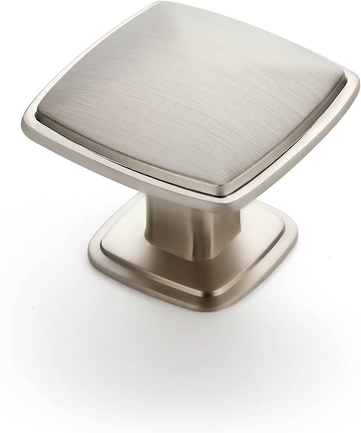 Ravinte Kitchen Cabinet Square Knob Single Hole Cabinet Hardware for Dresser Drawer Pulls and Knobs