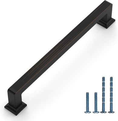 Ravinte Matte Black Cabinet Handles Pulls Kitchen Cabinet Drawer Handles