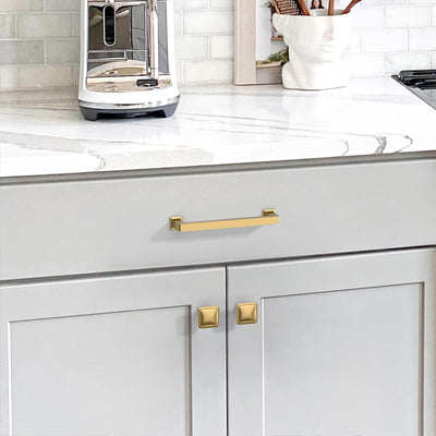 Ravinte Matte Black Cabinet Handles Pulls Kitchen Cabinet Drawer Handles
