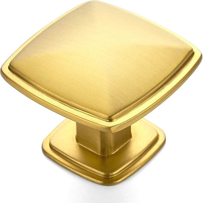 Ravinte Kitchen Cabinet Square Knob Single Hole Cabinet Hardware for Dresser Drawer Pulls and Knobs