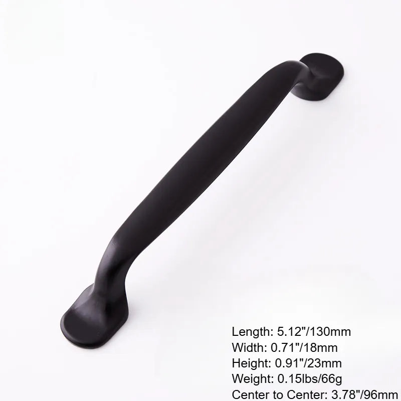 Ravinte Black Metal Cabinet Pull Handles | Modern Style | Drawer Pull