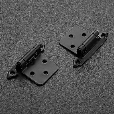 Ravinte Cabinet Door Hinges Kitchen Black Semi-Concealed Hardware