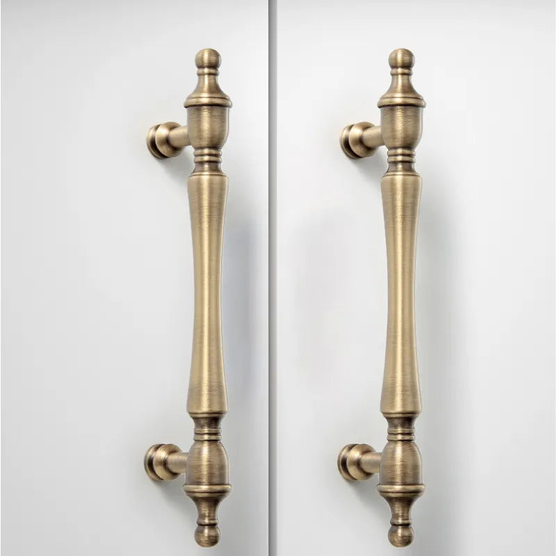 Ravinte Mission Style Brass Cabinet Door Handle