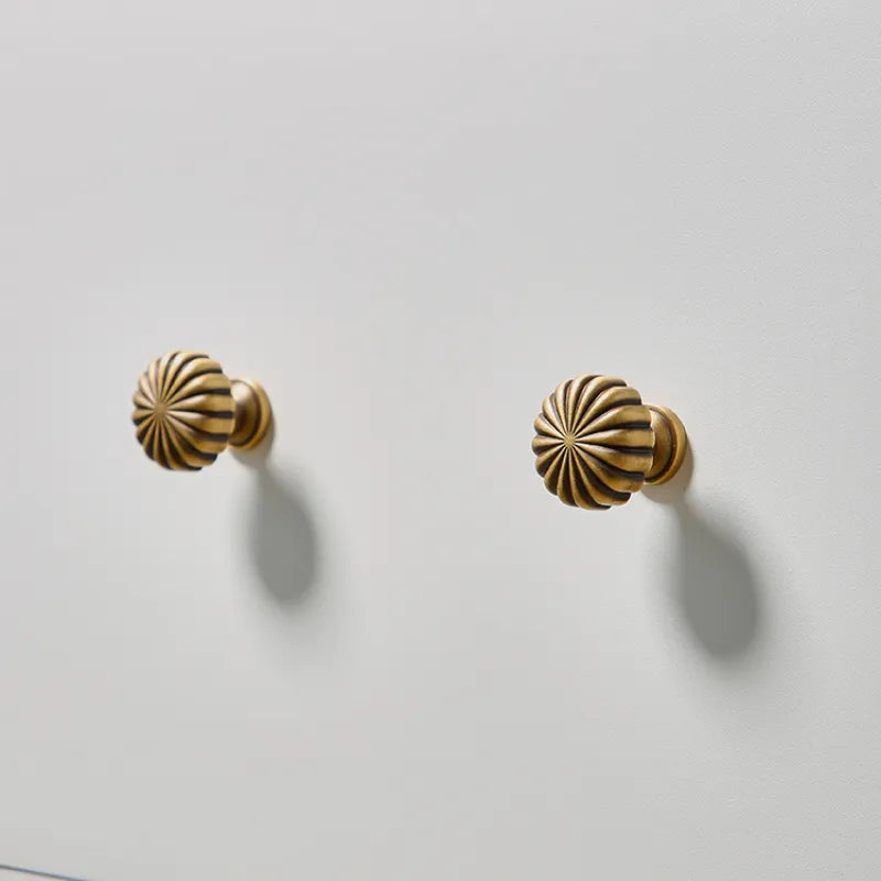 Ravinte American Vintage Brass Drawer Pulls Closet Door Knobs