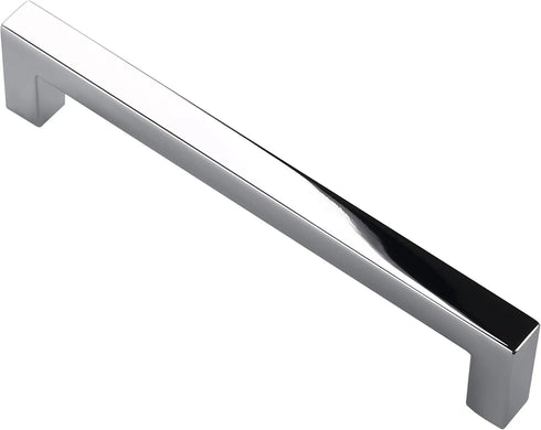 Ravinte 10 Pack Brushed Brass Cabinet Pulls Handles Square Kitchen Hardware for Drawer Dresser