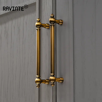 Ravinte Luxury Cabinet T-bar Handles 24k Gold Finish