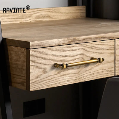 Ravinte Luxury Cabinet T-bar Handles 24k Gold Finish