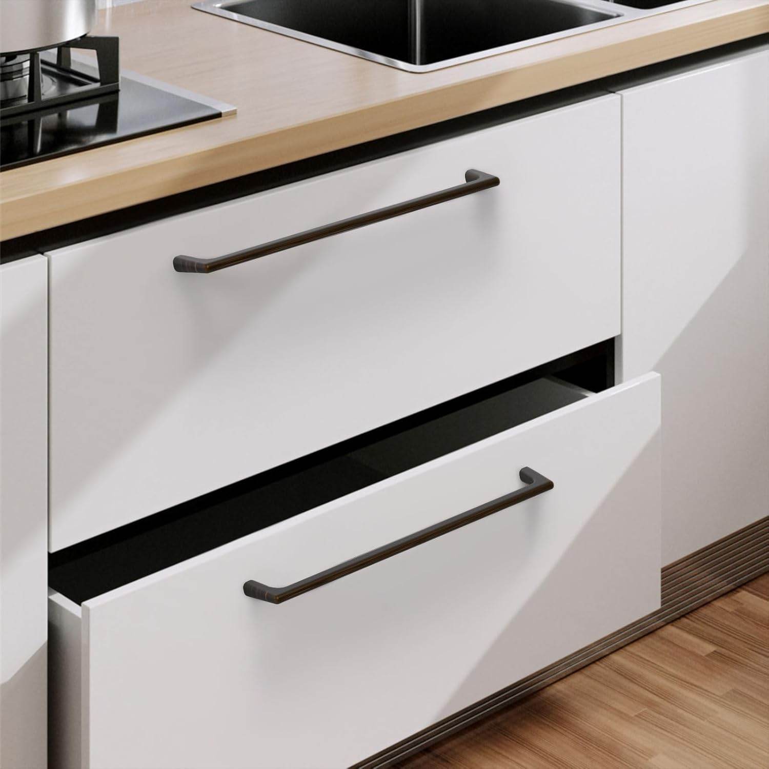 Black Cabinet Handles - Ravinte