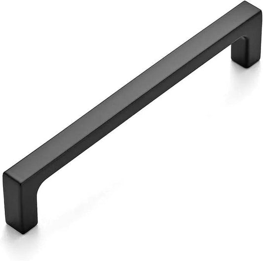Ravinte Solid Matte Black Kitchen Square Cabinet Handles Cabinet Pulls Drawer Pulls