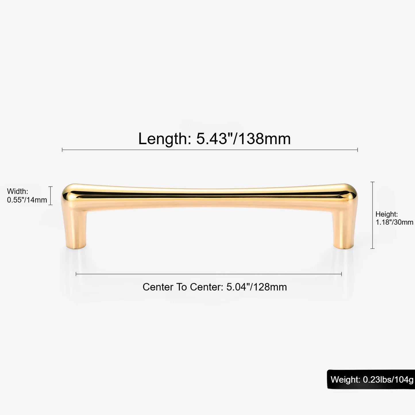 Ravinte Stainless Steel Cabinet Drawer Bar Handle | Modern Style