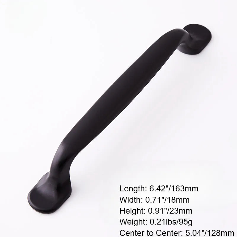 Ravinte Black Metal Cabinet Pull Handles | Modern Style | Drawer Pull