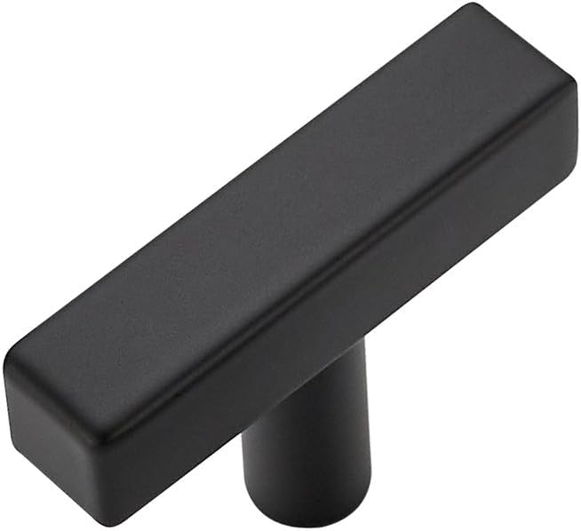 RAVINTE Gold T Bar Cabinet Knobs Kitchen Pulls for Drawer Dresser Hardware