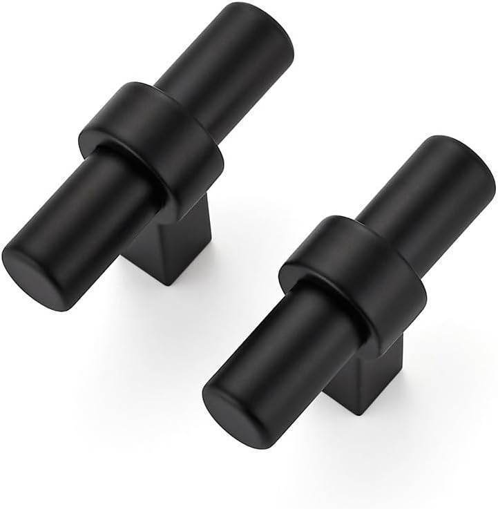 RAVINTE Gold T Bar Cabinet Knobs Kitchen Pulls for Drawer Dresser Hardware