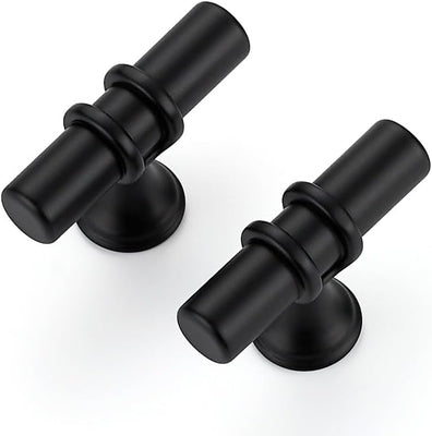 RAVINTE Gold T Bar Cabinet Knobs Kitchen Pulls for Drawer Dresser Hardware