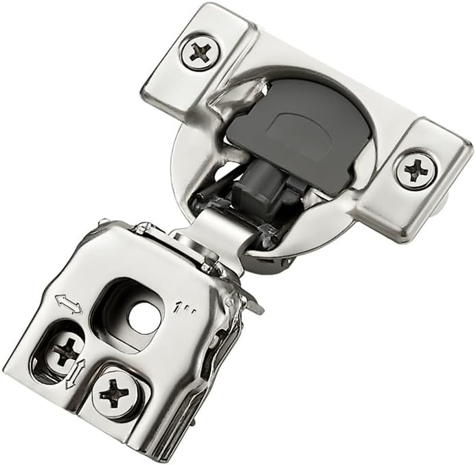 Ravinte Satin Nickel Cabinet Hinges for Kitchen Hinges Hidden Hinges Stainless Steel Concealed Hinge Self Closing