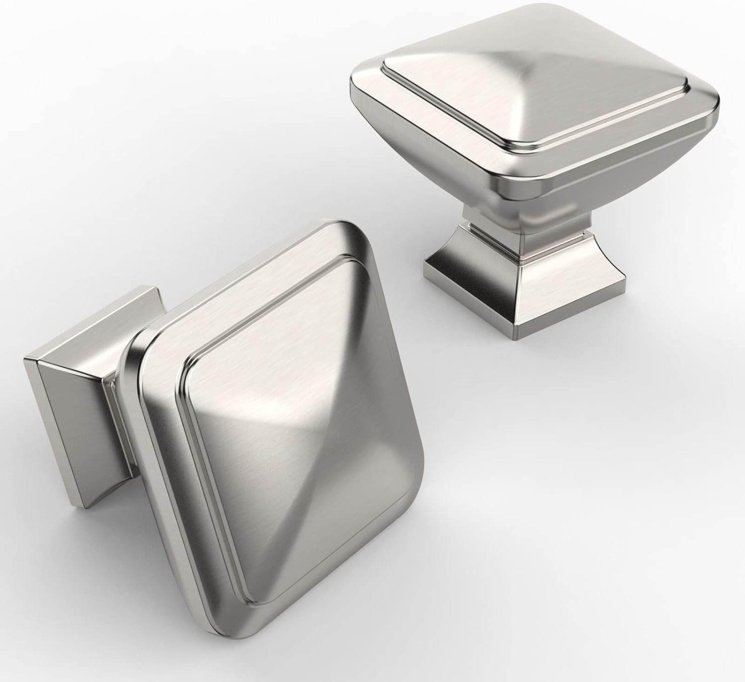 Ravinte Brushed Nickel Cabinet Knobs Kitchen Cabinet Drawer Hardware