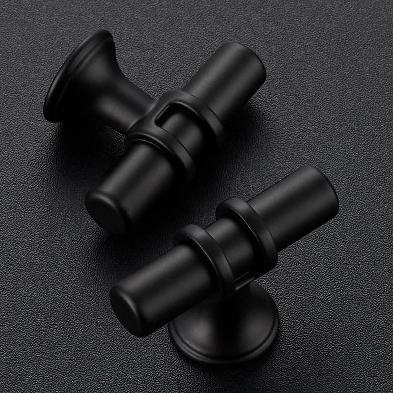 RAVINTE Gold T Bar Cabinet Knobs Kitchen Pulls for Drawer Dresser Hardware