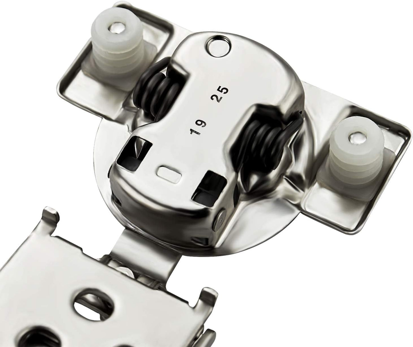 Ravinte Satin Nickel Cabinet Hinges for Kitchen Hinges Hidden Hinges Stainless Steel Concealed Hinge Self Closing