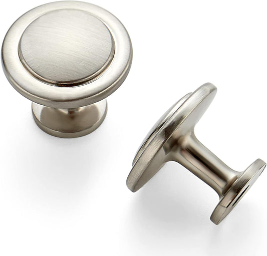 Ravinte Kitchen Cabinet Knobs Dresser Drawer Brushed Nickel Zinc Pulls Door Handles for Drawers