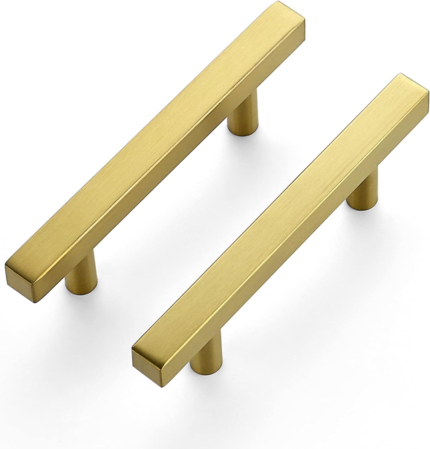 Ravinte 3-3/4 Inch Square Cabinet Pulls Stainless Steel Kitchen Drawer Pulls
