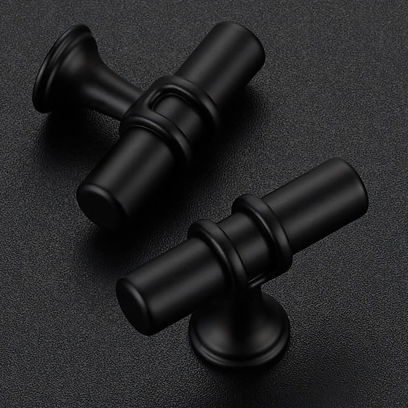 RAVINTE Gold T Bar Cabinet Knobs Kitchen Pulls for Drawer Dresser Hardware