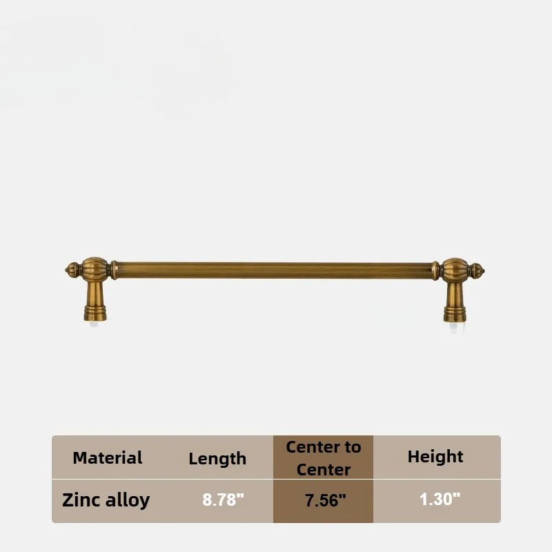 Ravinte Luxury Cabinet T-bar Handles 24k Gold Finish