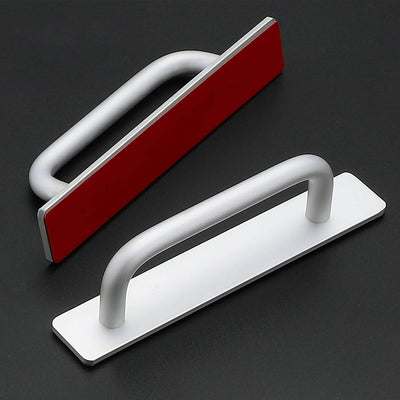 Ravinte Gold Drawer Pulls with Backplate Stick on Cabinet Handles