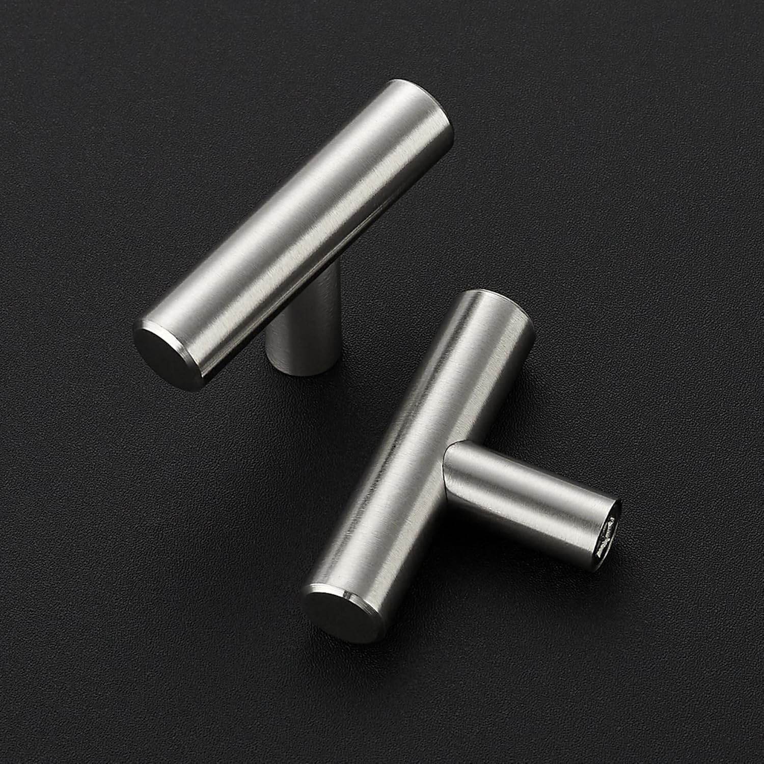 RAVINTE Gold T Bar Cabinet Knobs Kitchen Pulls for Drawer Dresser Hardware