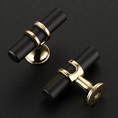 RAVINTE Gold T Bar Cabinet Knobs Kitchen Pulls for Drawer Dresser Hardware