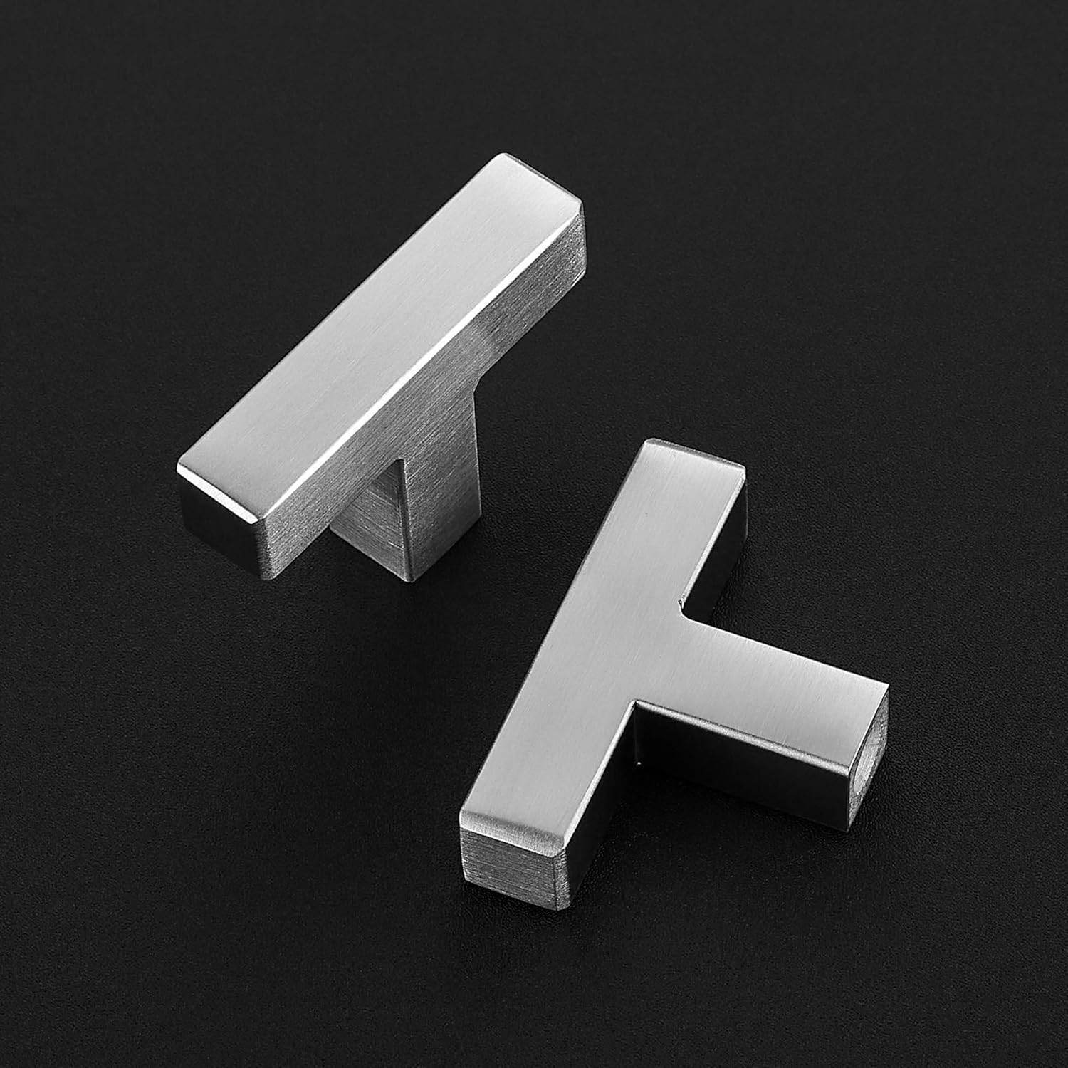 RAVINTE Gold T Bar Cabinet Knobs Kitchen Pulls for Drawer Dresser Hardware
