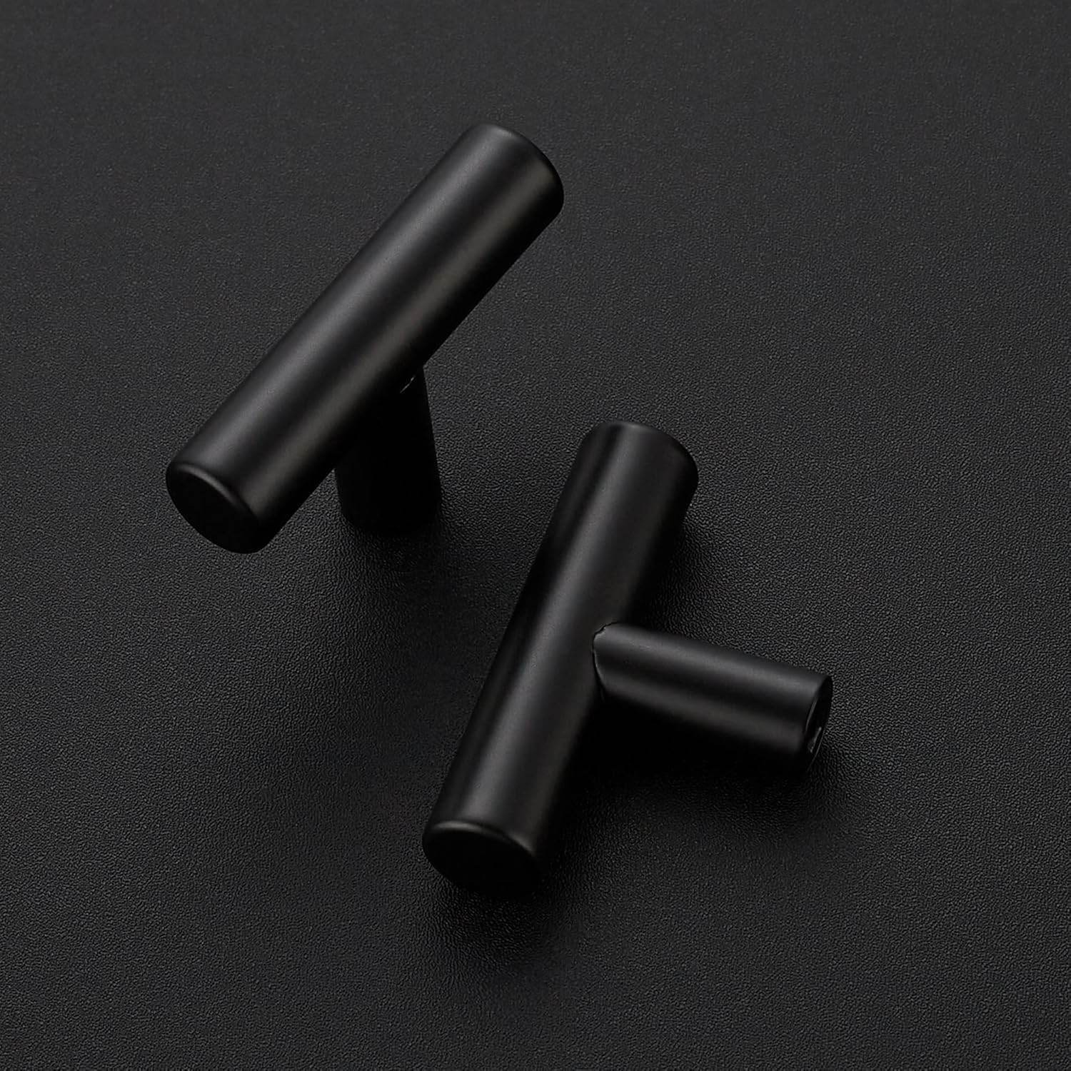 RAVINTE Gold T Bar Cabinet Knobs Kitchen Pulls for Drawer Dresser Hardware