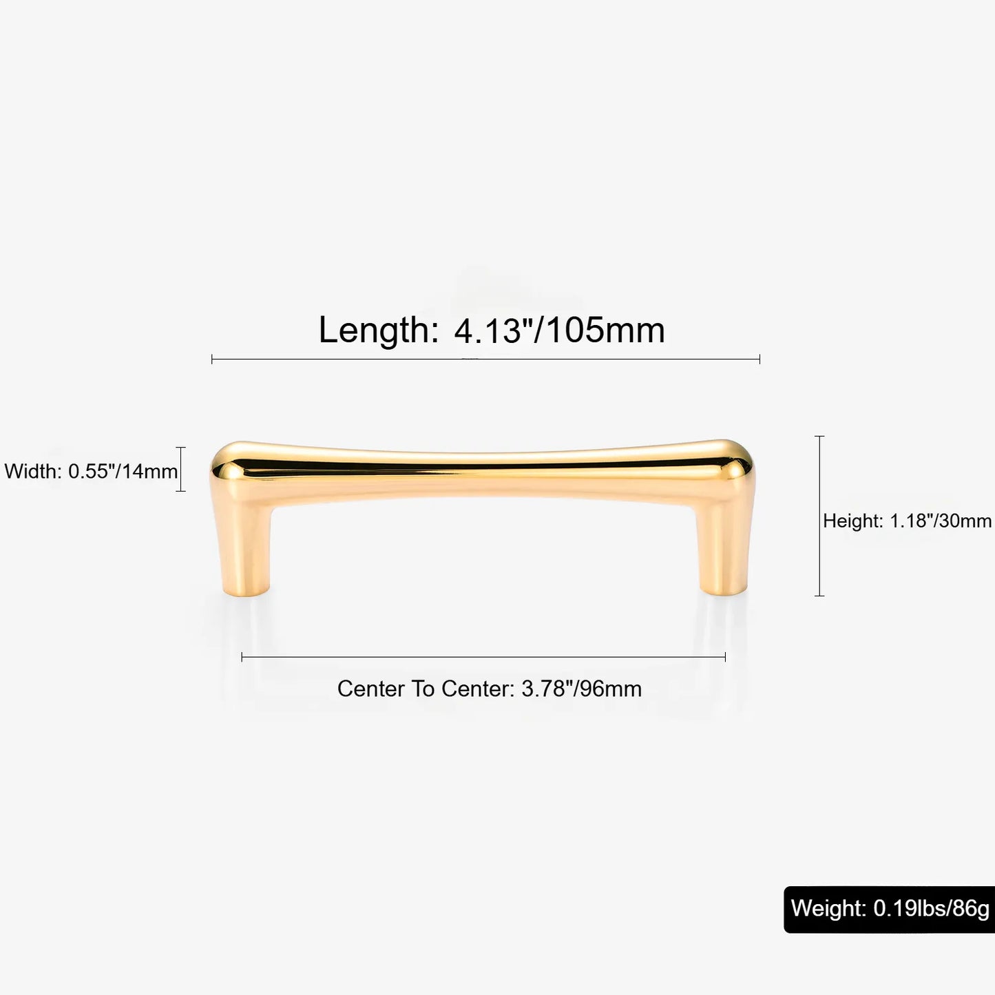 Ravinte Stainless Steel Cabinet Drawer Bar Handle | Modern Style