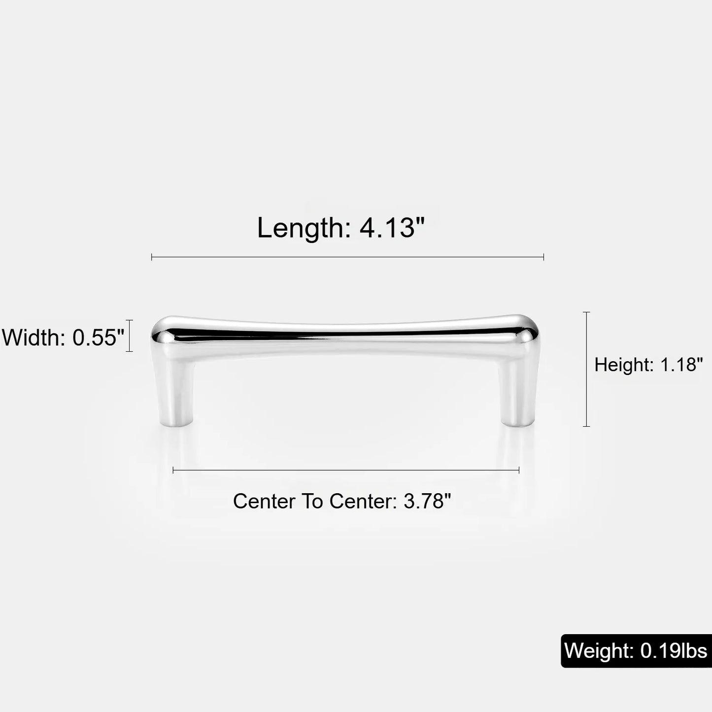 Ravinte Modern Style Stainless Steel Cabinet Bar Handle