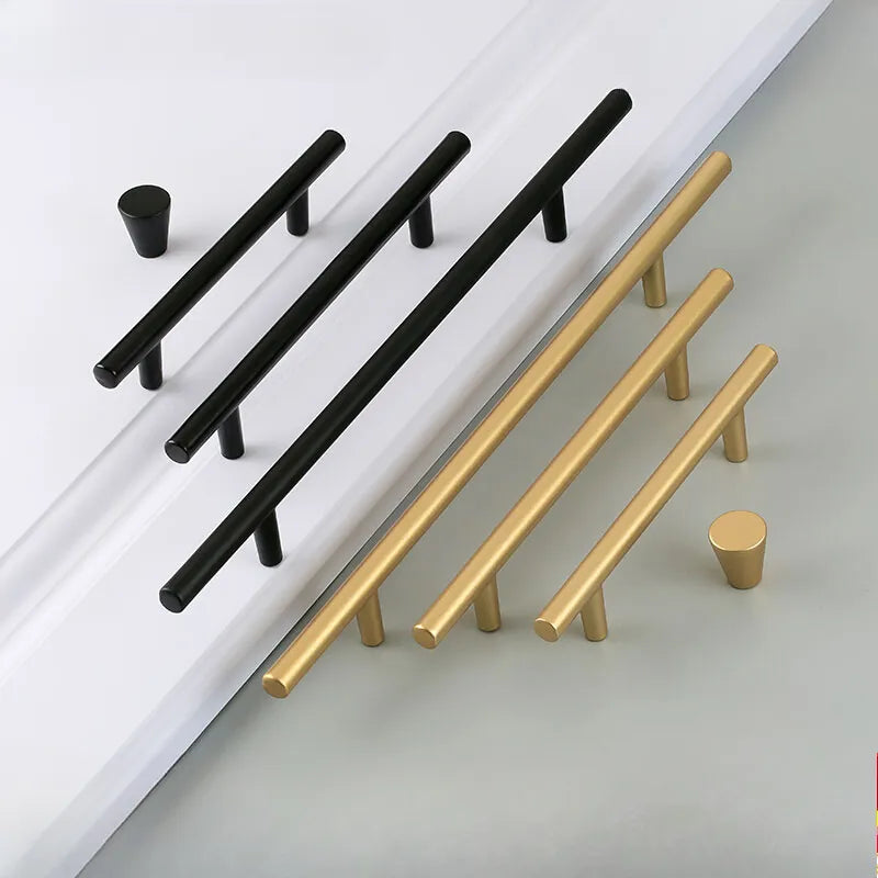 Ravinte Modern Gold Kitchen Wardrobe Cabinet Handles