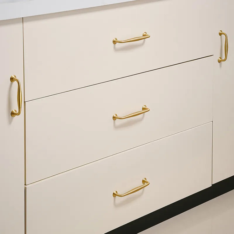 Ravinte Modern Luxury Brass Cabinet Handle