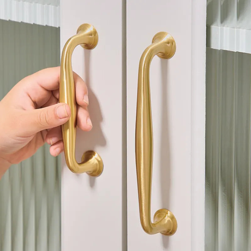 Ravinte Modern Luxury Brass Cabinet Handle