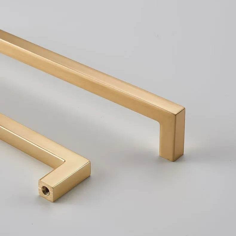 Ravinte Brass Square Cabinet Bar Pulls Handles