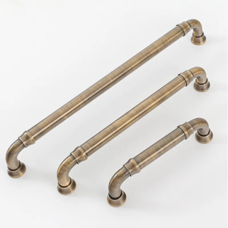 Mission Style Copper Drawer Pulls
