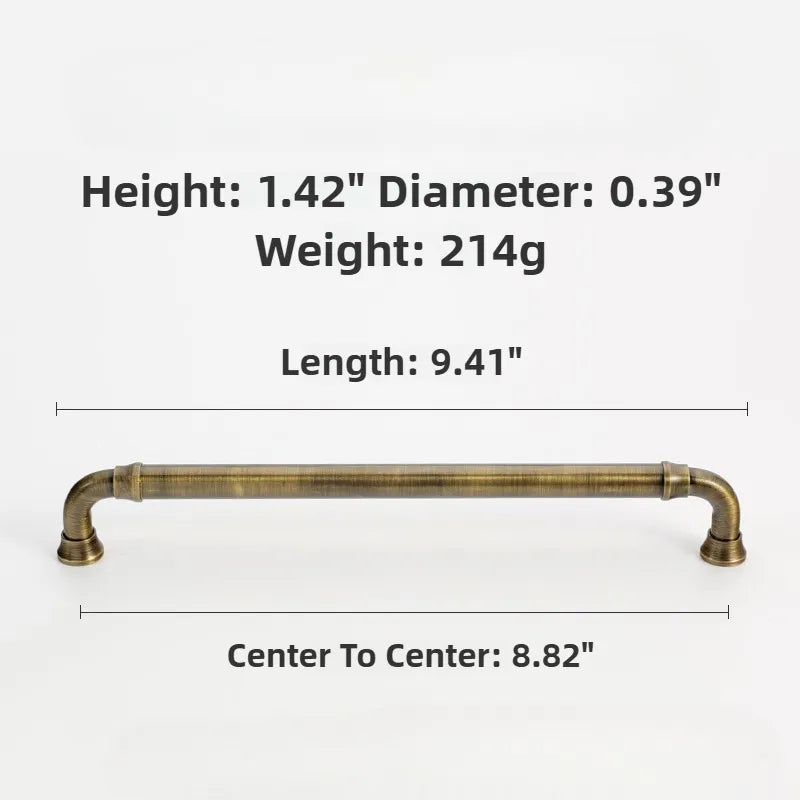 Mission Style Copper Drawer Pulls