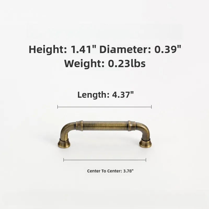 Mission Style Copper Drawer Pulls